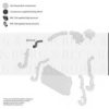 GM 5860812 Charger Intake Hose